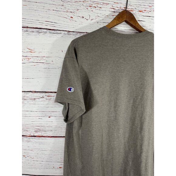 Ohio Stadium The Shoe Buckeyes Champion T-Shirt L Gray Unisex Large Athletic - Picture 4 of 8